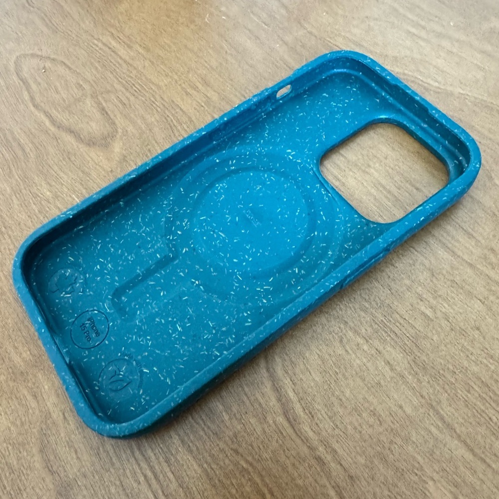 Green Pela iPhone 15 Pro Case